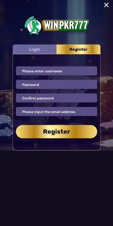 WinPkr777 Login